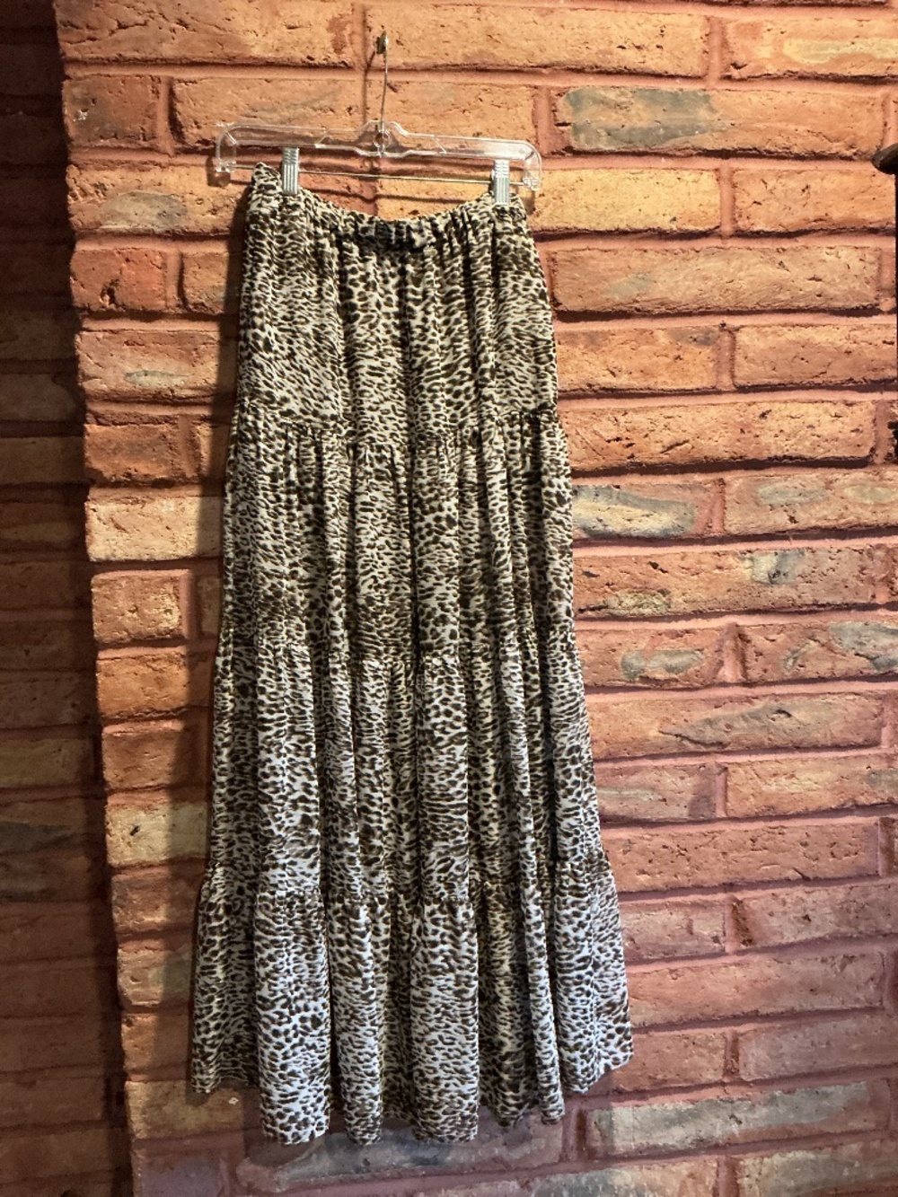 Blue Life Animal Print Skirt